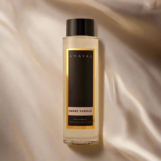 زيت مخملي للجسم