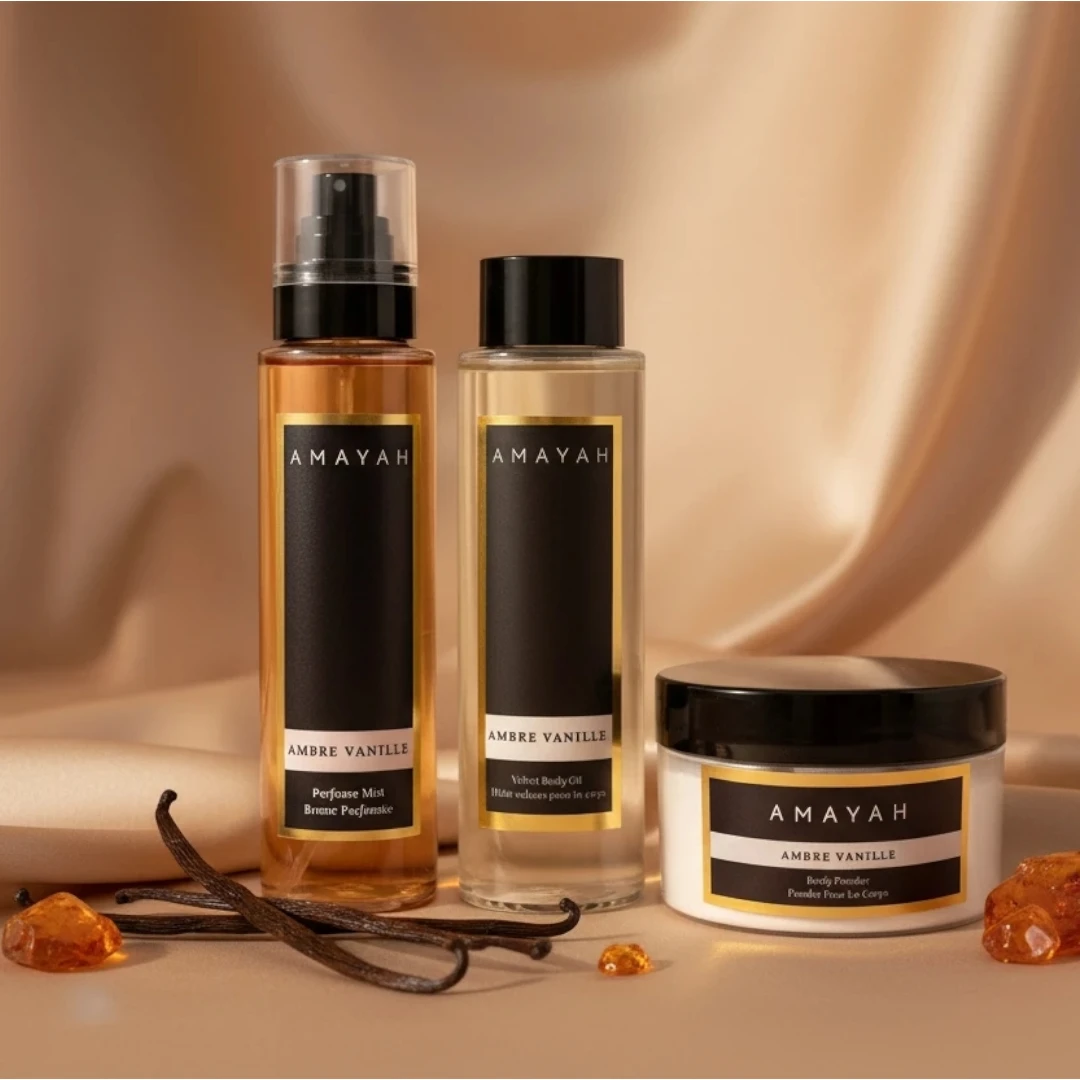 "امبري فانيل" برائحة عمبر و فنيلا و مسك