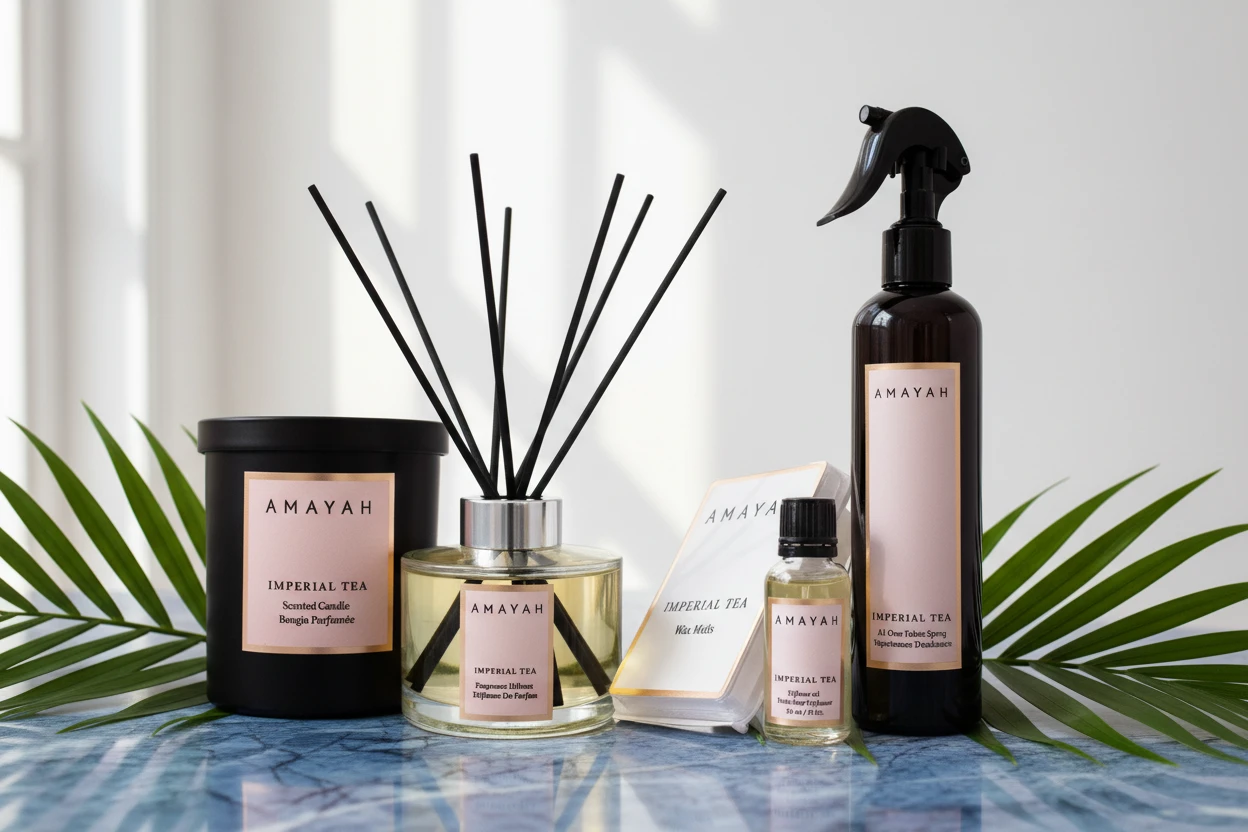 "امبريال تي" برائحة الشاي الأخضرو زهور ناعمة