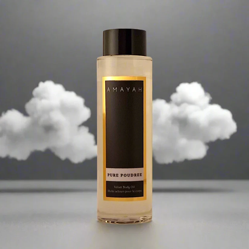 زيت الجسم المخملي بيور بودري