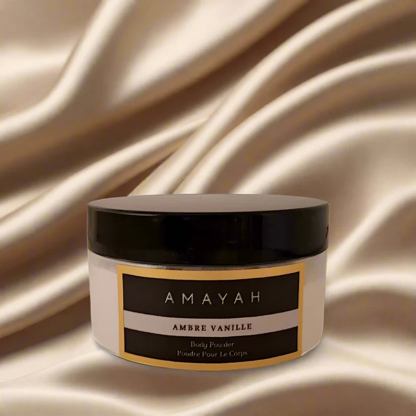 بودرة الجسم أمبر فانيلا