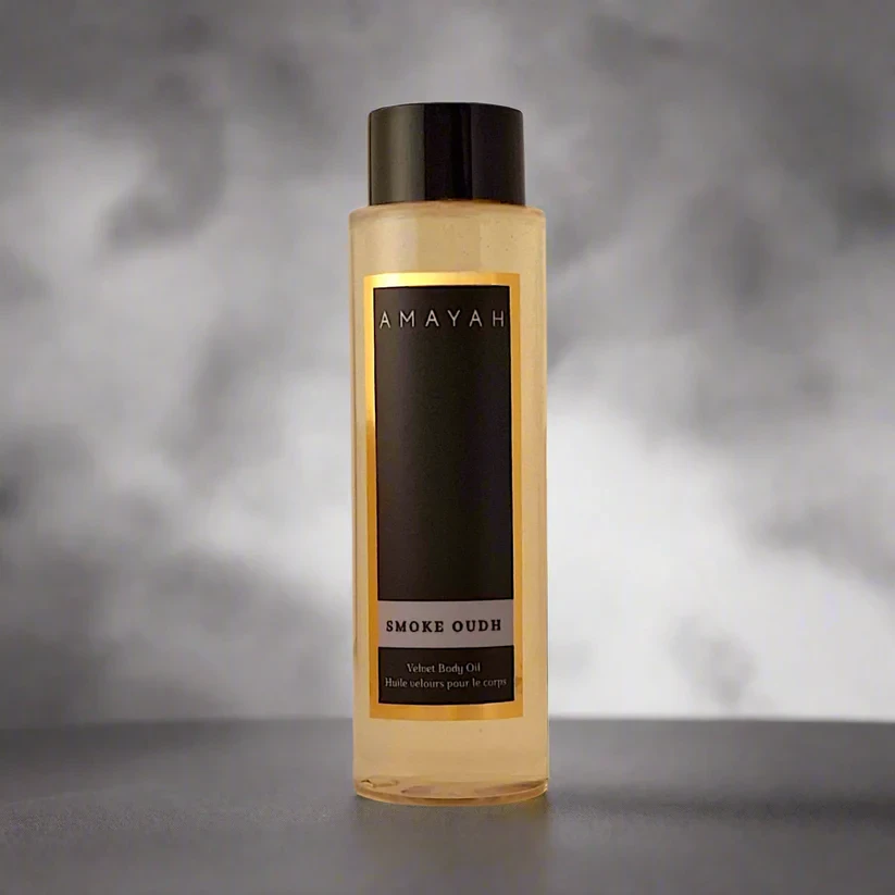 زيت الجسم المخملي سموك عود