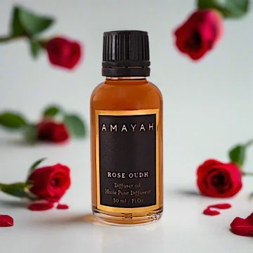زيت عطري للفواحة برائحة الورد والعود