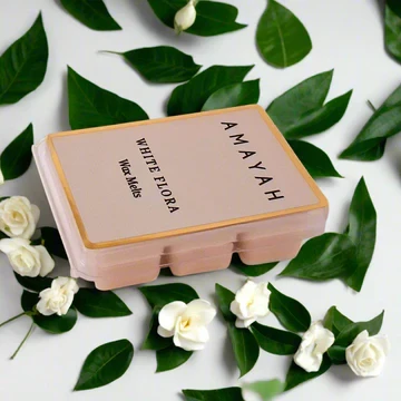 شمع للفواحة برائحة  وايت فلورا