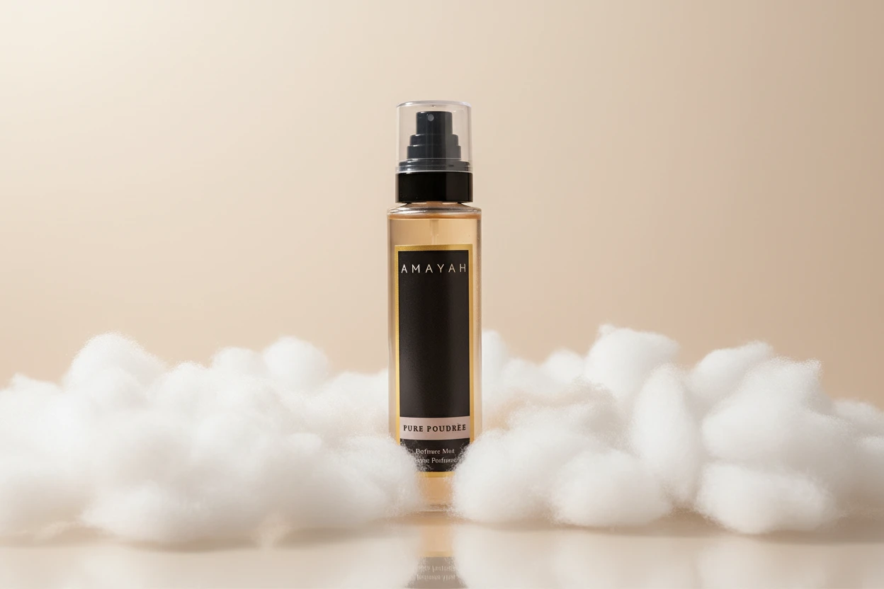 عطر الجسم "بيور بودري" برائحة بودرة و مسك