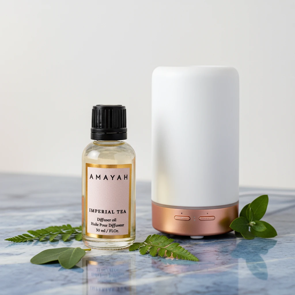 زيت عطري للفواحة "امبريال تي" برائحة الشاي الأخضرو زهور ناعمة