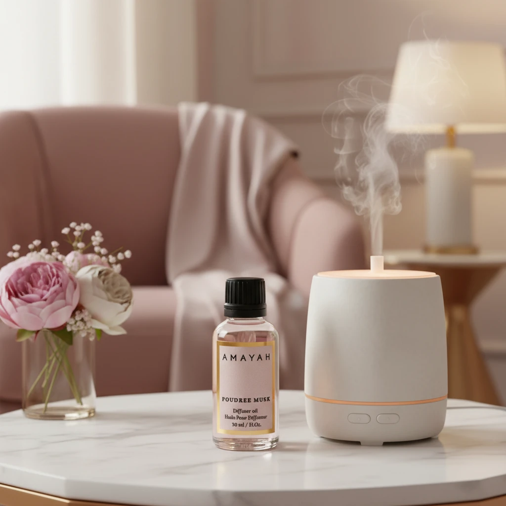 زيت عطري للفواحة "بودريه مسك" برائحة المسك و البودرة